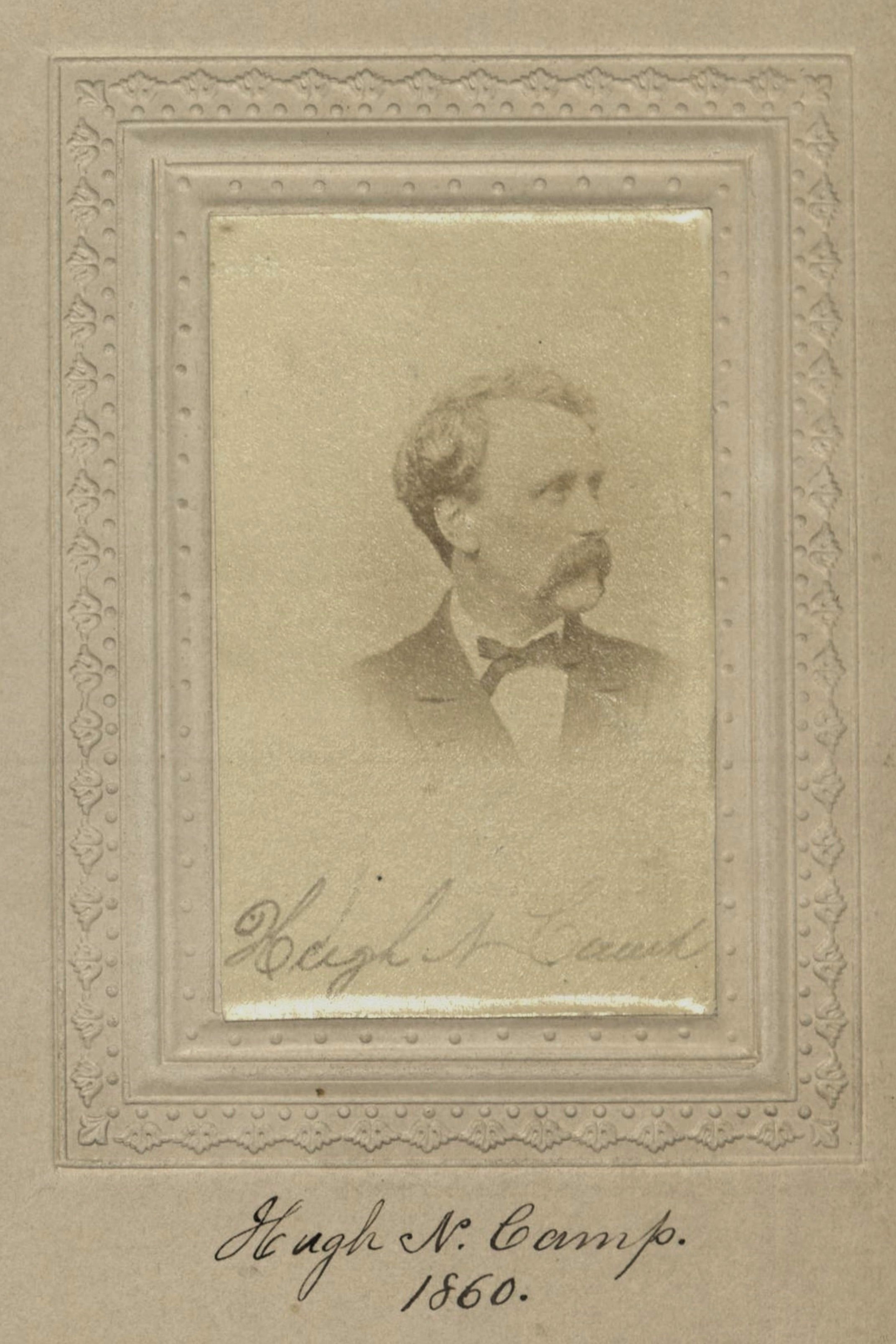 Member portrait of Hugh N. Camp